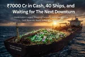 ₹7,000 Cr Cash. 40 Ships. And… Nothing to Buy?