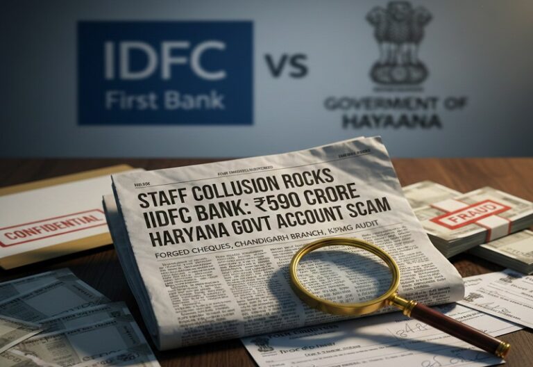 IDFC First Bank ₹590 Crore Fraud