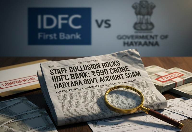 IDFC First Bank ₹590 Crore Fraud