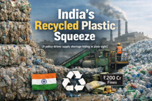 India’s Recycled Plastic Squeeze